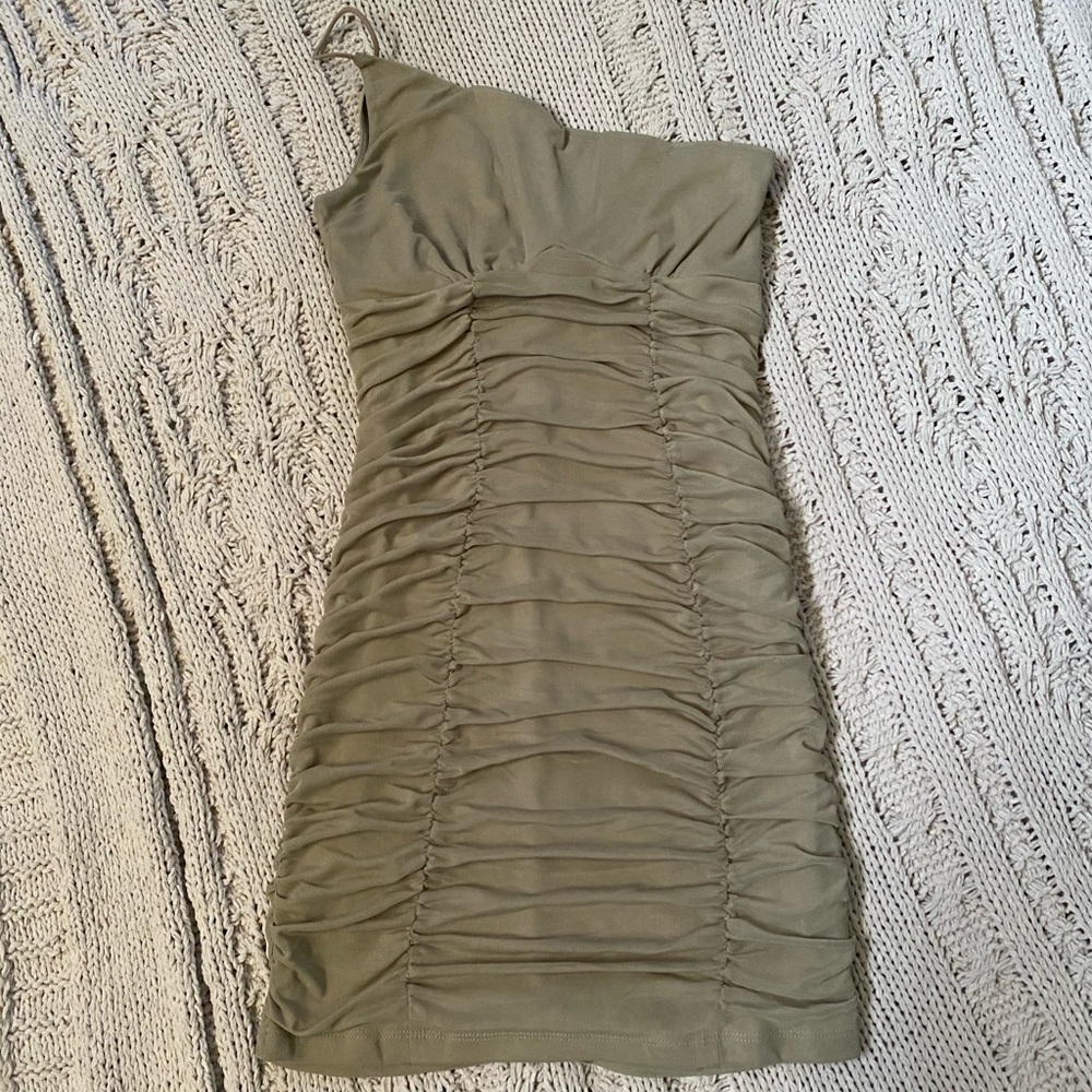 Olive Green Dress